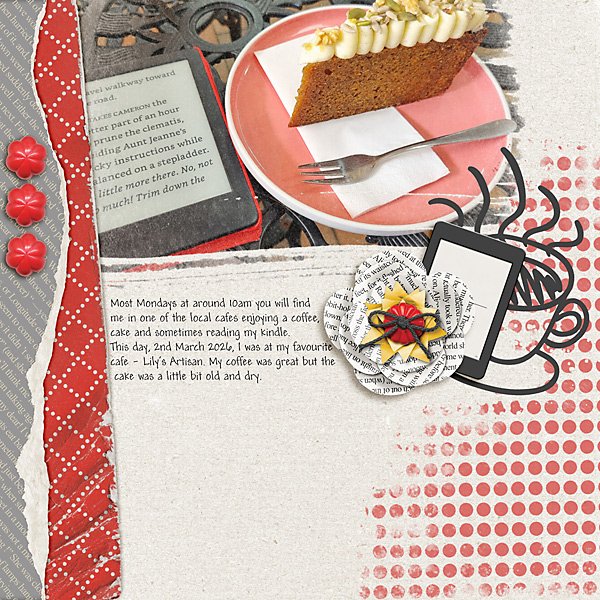 Kindle, Cake and Coffee