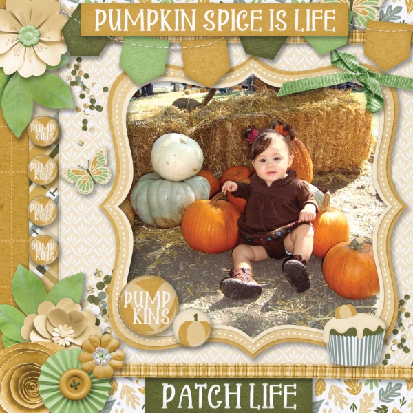 Kingslie at Pumpkin Patch Team Pumpkin TMS