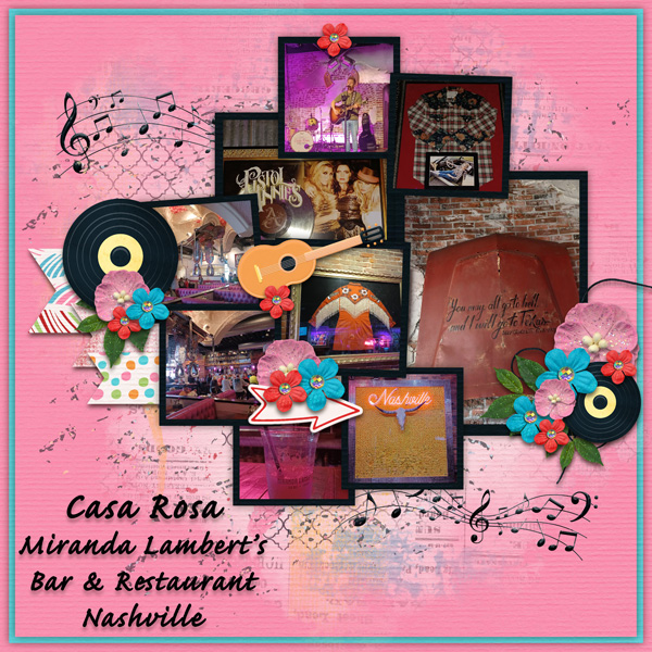KISS Photo Clusters Template #2-Miss Fish, Hit Me With the Music-JB + N