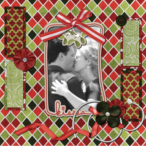 Kisses - Dec 2014 Mini Kit Challenge