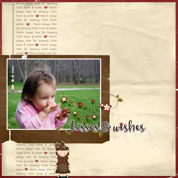 kisses + wishes