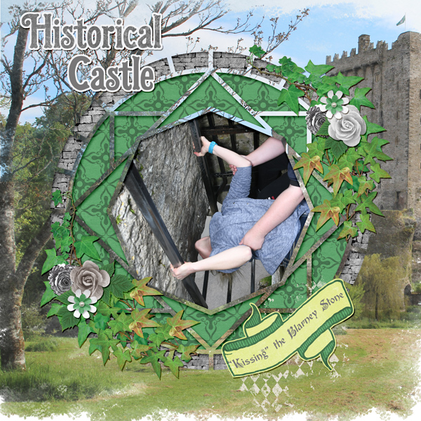 Kissing Blarney Stone