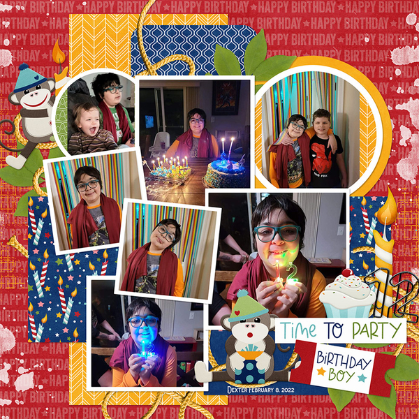 kit Birthday Fun by Designs by Connie Prince