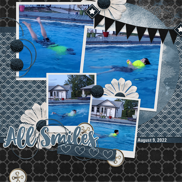 Kit by Designs by Connie Prince called Paint Chip Nile Blue