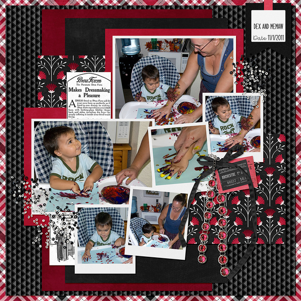 Kit Paint Chip Crimson-