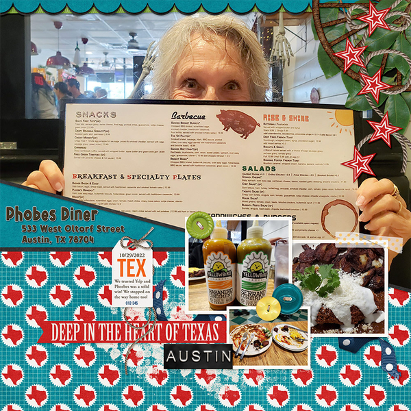 Kit Travelogue Texas By Designs by Connie Prince