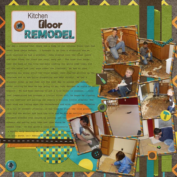 Kitchen Floor Remodel