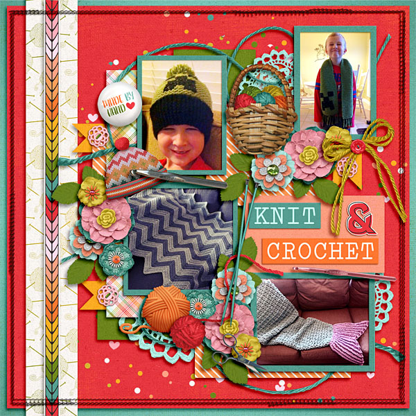 knit + crochet