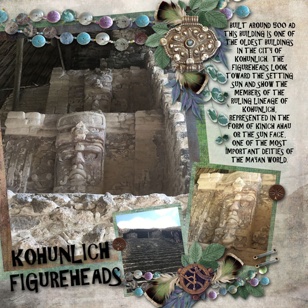 Kohunlich Figureheads