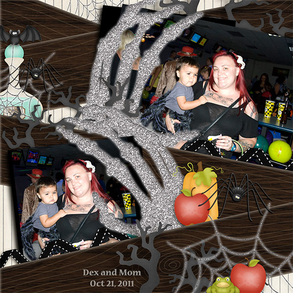 Kooky Spooky Template set 1