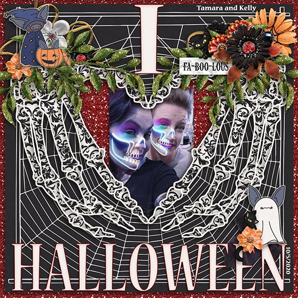 Kooky Spooky Template set 1