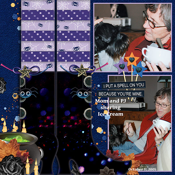 Kooky Spooky Template set 2