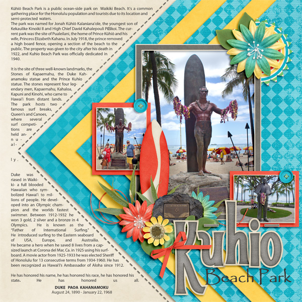 Kuhio Beach and the Duke