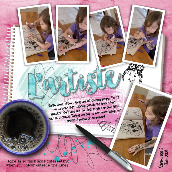 L Artiste Sarah July 2021