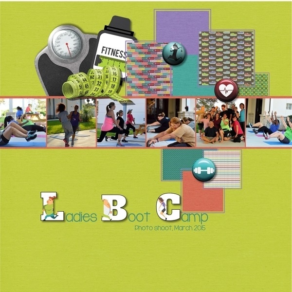 Ladies Boot Camp photo shoot