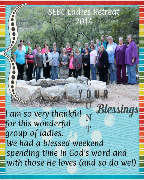 Ladies Retreat 2014