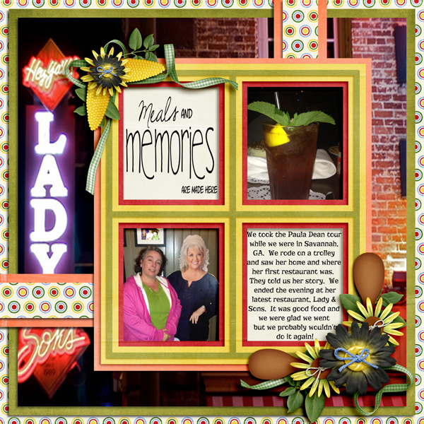 Lady and Sons Left Page
