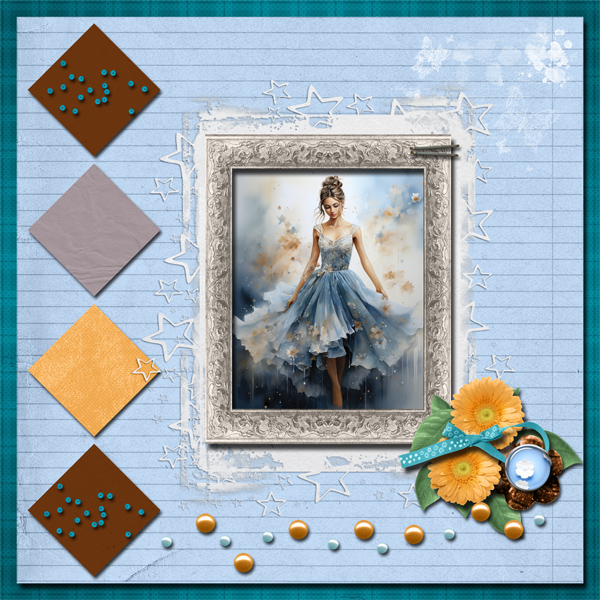 Lady in Blue
