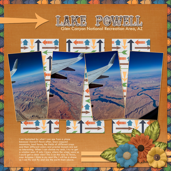 Lake Powell from the air