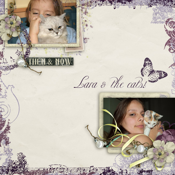 Lara + the cats!
