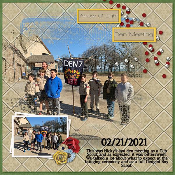 Last Cub Scout meeting