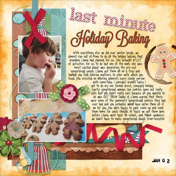 last minute holiday baking