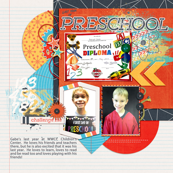 Last year of Preschool