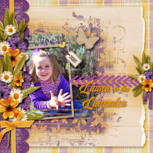 Laura in the Lavender