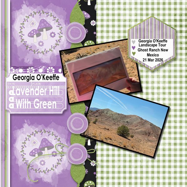 Lavender Hill with Green