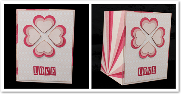 Layered Heart Card