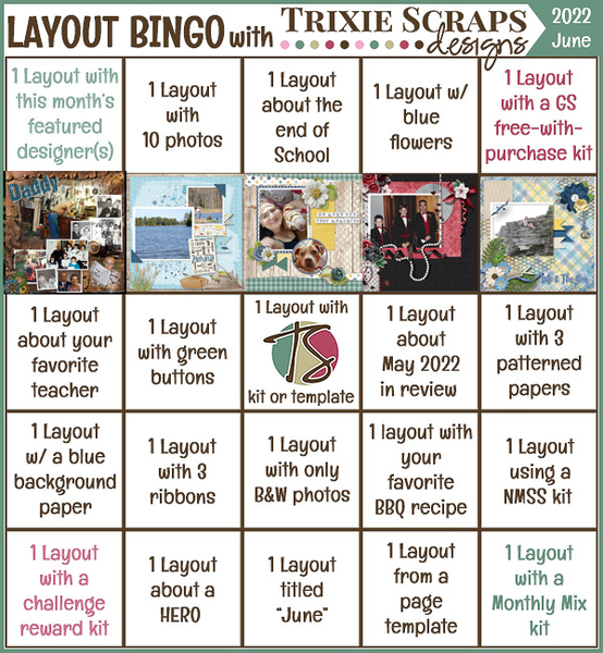 Layout Bingo Card June 2022