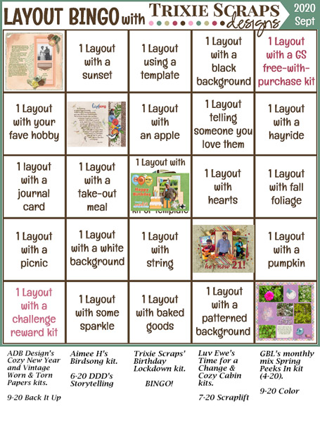 Layout bingo card Sept 2020