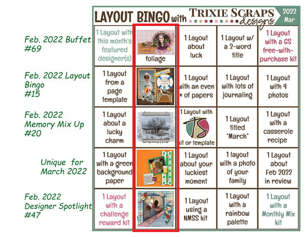 Layout Bingo March 2022
