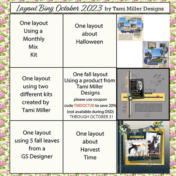 Layout Bingo October 2023