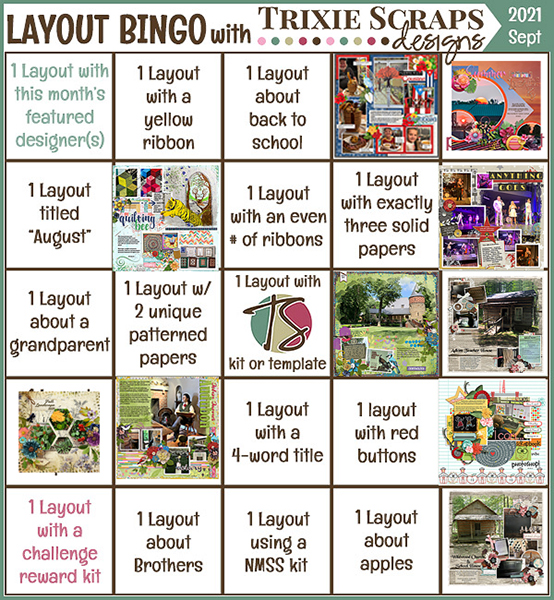 Layout Bingo September