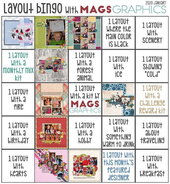 Layout BINGO