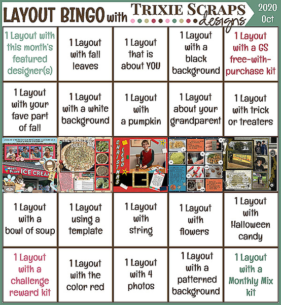 Layout Bingo