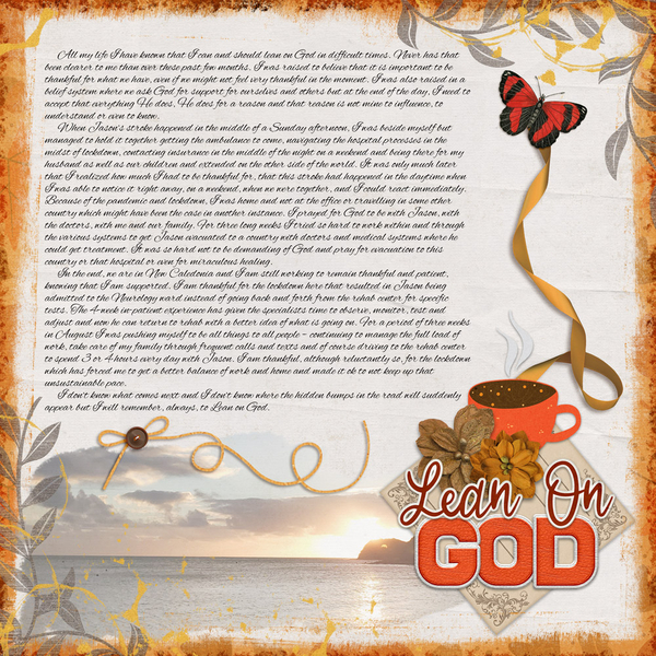 Lean on God