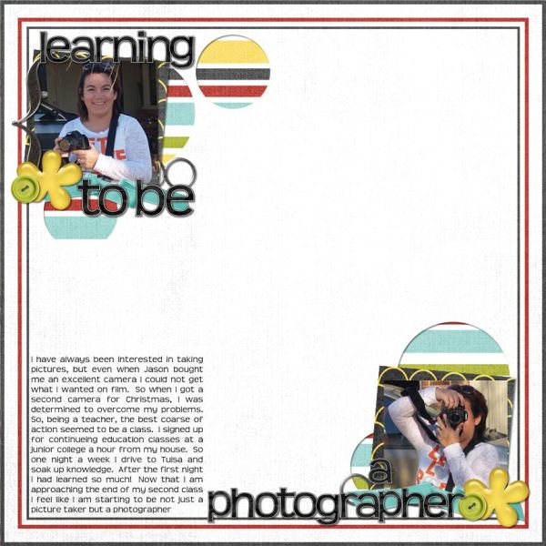 Learning to be a photographer