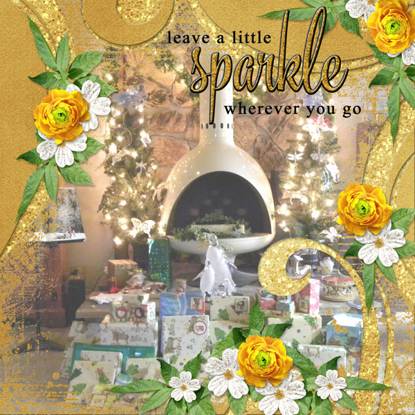 leave a little sparkle wherever you go ...