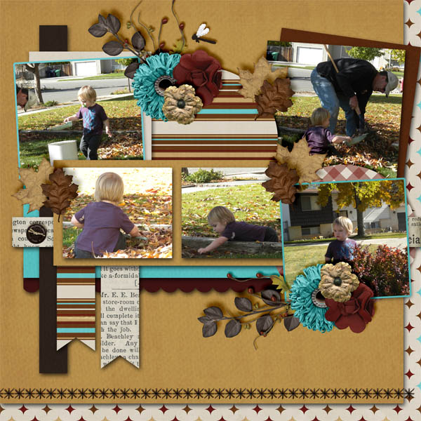 Leaves with Granpa