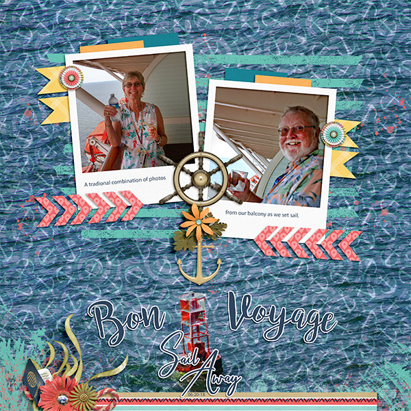 Leaving the port-Bon Voyage and Sail Away