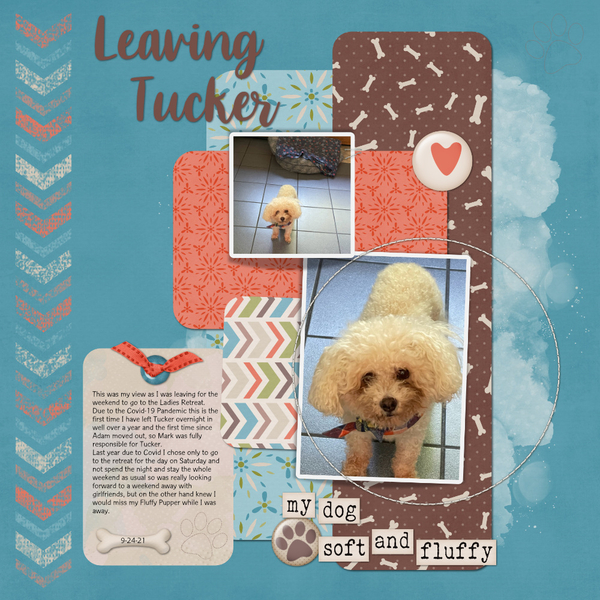Leaving Tucker: October Meg Scott Template Challenge