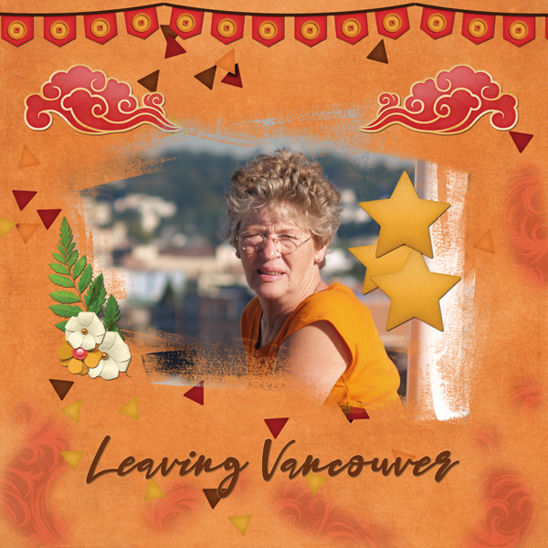 Leaving Vancouver