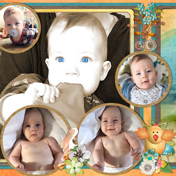 left side of double page for friends 5