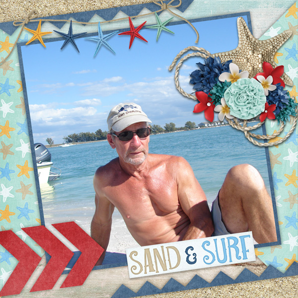 Lefts + Rights 2 Template #3-Miss Fish Beach Fun CathyK