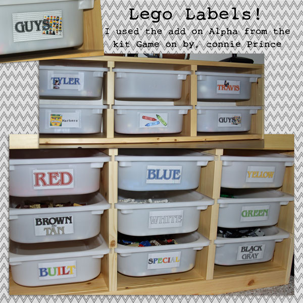 Lego labels
