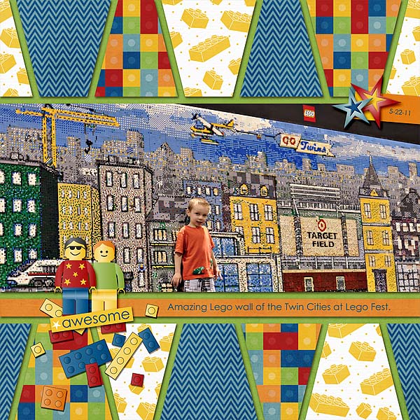 Lego MN Wall