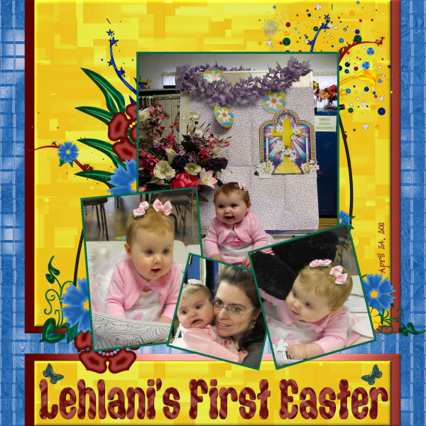 Lehlani's first Easter