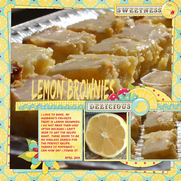 Lemon Brownies